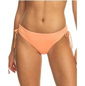 NEW Roxy bikini bottoms size large orange tie sides
